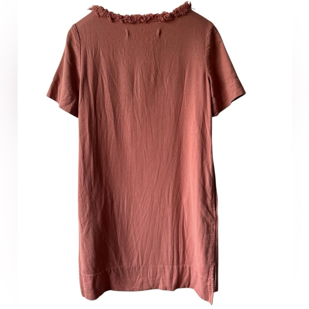 Raquel Allegra Frayed Neckline Dress - Picture 3 of 6